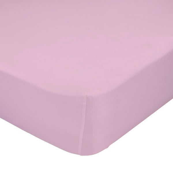 Elastyczne prześcieradło Pink, 60x120 cm