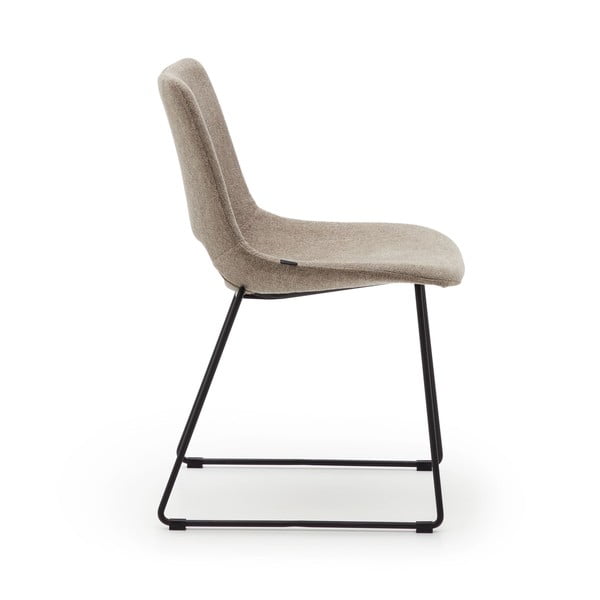 Jasnobrązowe krzesła zestaw 1 szt. Zahara – Kave Home-image-3