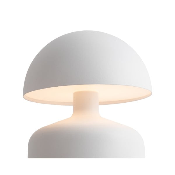 Biała lampa stołowa LED (wys. 15 cm) Impetu – Leitmotiv-image-3