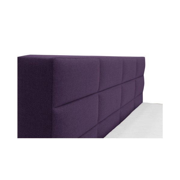 Fioletowe łóżko 2-osobowe Mazzini Beds Reve, 160x200 cm-image-2