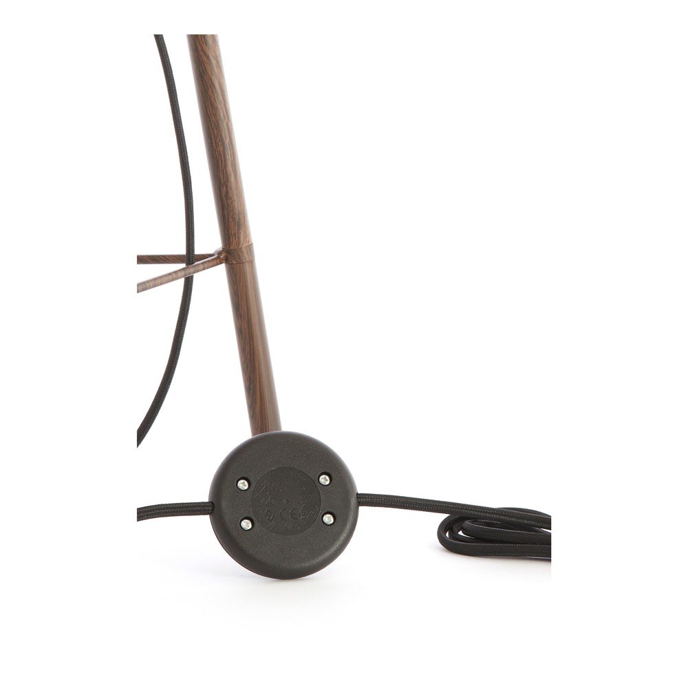 Biała lampa stojąca z tekstylnym kloszem (wysokość 133 cm) Bibury – Light & Living (zdjęcie 7)
