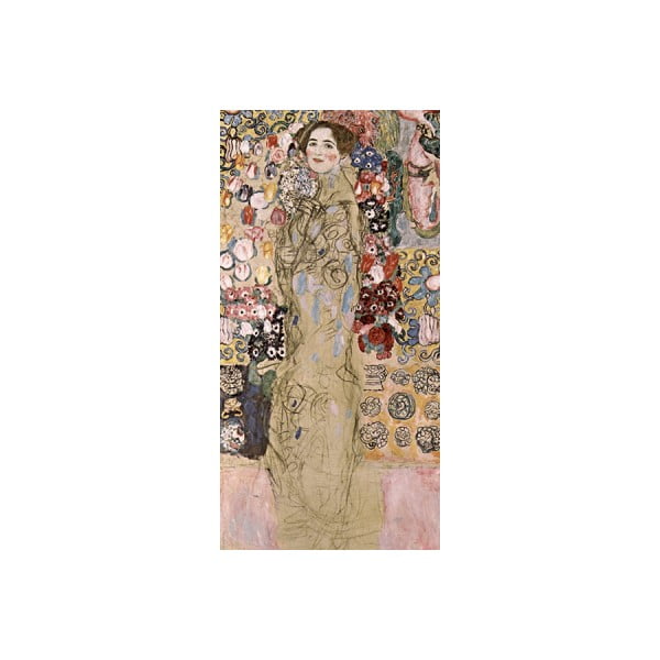 Reprodukcja obrazu Gustava Klimta - Portrait of Maria Munk, 70x30 cm