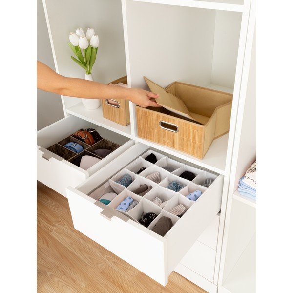 Bambusowy koszyk 31x31x15 cm Anji – Compactor-image-1