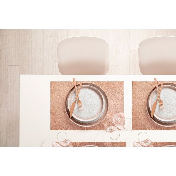 Mata stołowa w różowozłotym kolorze Tiseco Home Studio, 30x45 cm-image-1