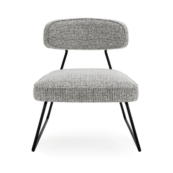 Czarno-biały fotel Elon – Marckeric-image-2