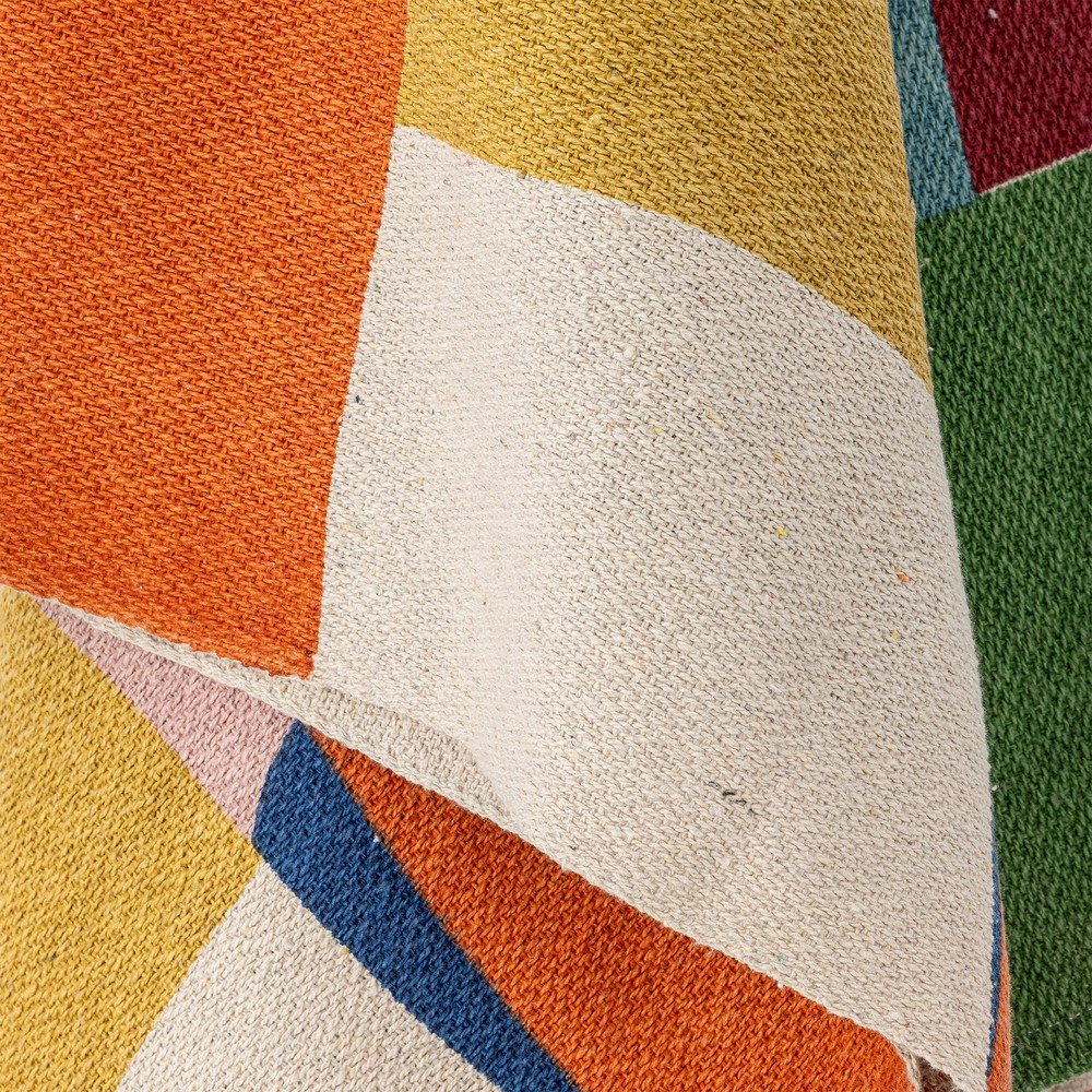 Koc dziecięcy z bawełny z recyklingu 130x160 cm Colorine – Bloomingville Mini (zdjęcie 5)