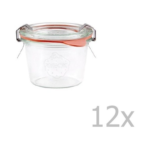 Zestaw 12 słoików Weck Sturz, 80 ml