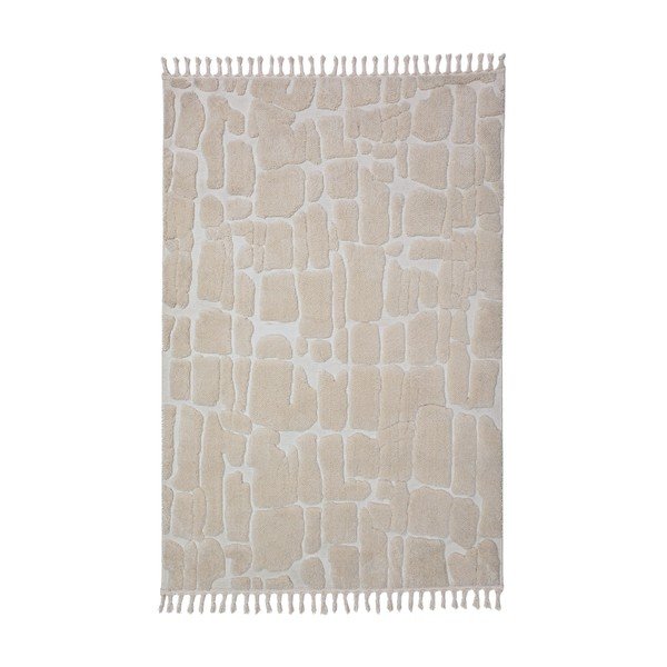 Kremowy dywan 200x300 cm Esra Cobbled – Flair Rugs