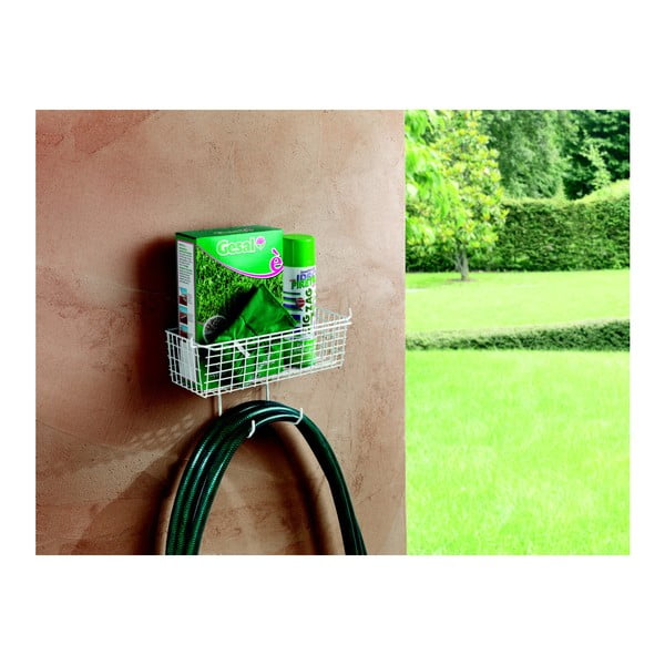 Wisząca półka z uchwytem na rurę od odkurzacza Metaltex-image-4