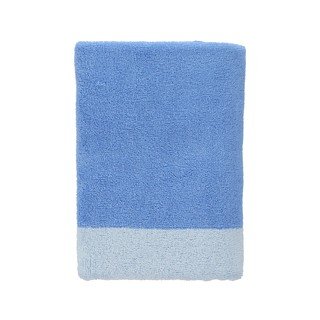Niebieskie bawełniane ręczniki kąpielowe zestaw 2 szt. frotte 50x100 cm Pixie – ONA