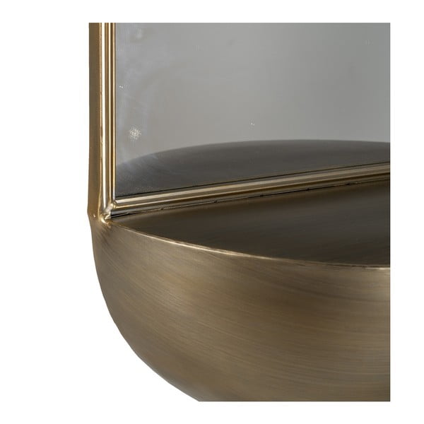 Lustro ścienne z półką 37x40 cm – Ixia-image-2