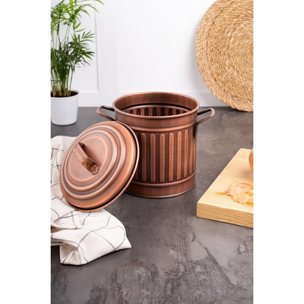 Stalowy kosz na śmieci 4 l – Hermia-image-2