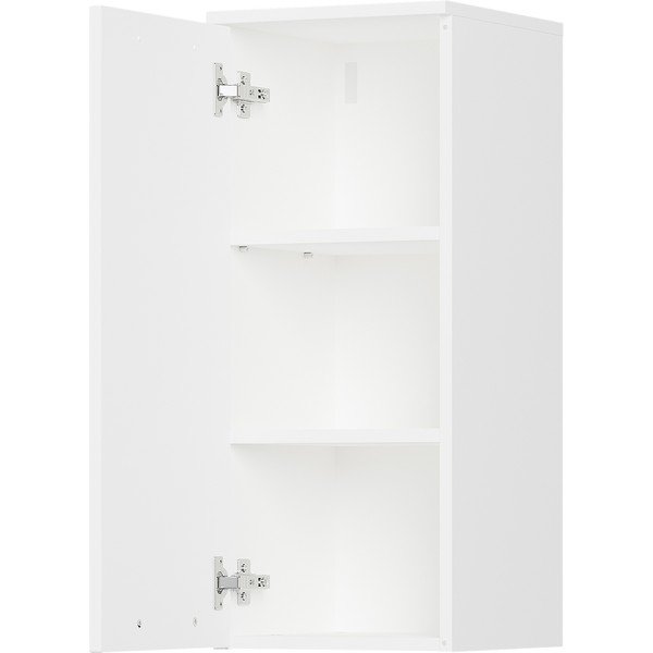 Biała wisząca szafka łazienkowa 30x73 cm Arvada – Germania-image-2
