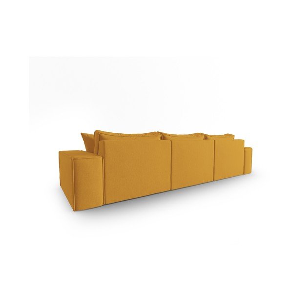Żółta sofa 292 cm Mike – Micadoni Home-image-3