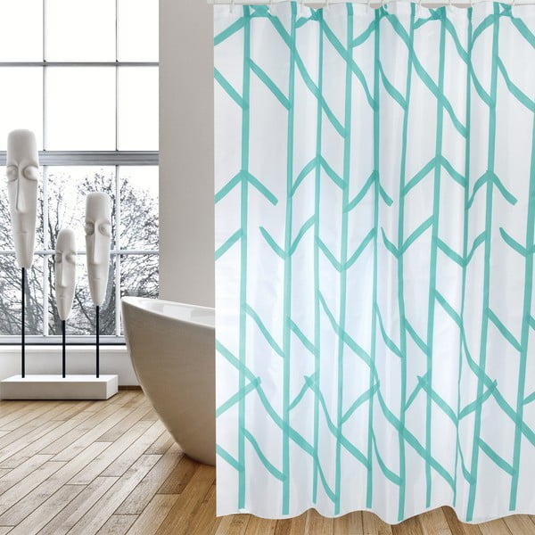 Zasłona prysznicowa 180x200 cm Tree – MSV-image-1