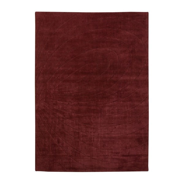 Bordowy dywan Wallflor Hypnosia, 170x240 cm