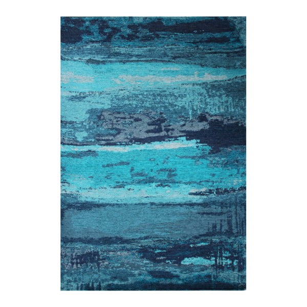 Niebieski dywan Eco Rugs Conan, 135x200 cm