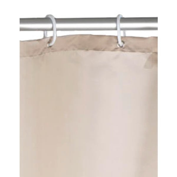 Beżowa zasłona prysznicowa z warstwą przeciw pleśni Wenko, 180x200 cm-image-2