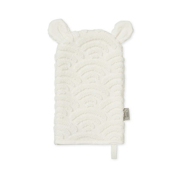 Myjka z bawełny organicznej w kolorze kości słoniowej 14x22 cm Off-White – Cam Cam Copenhagen