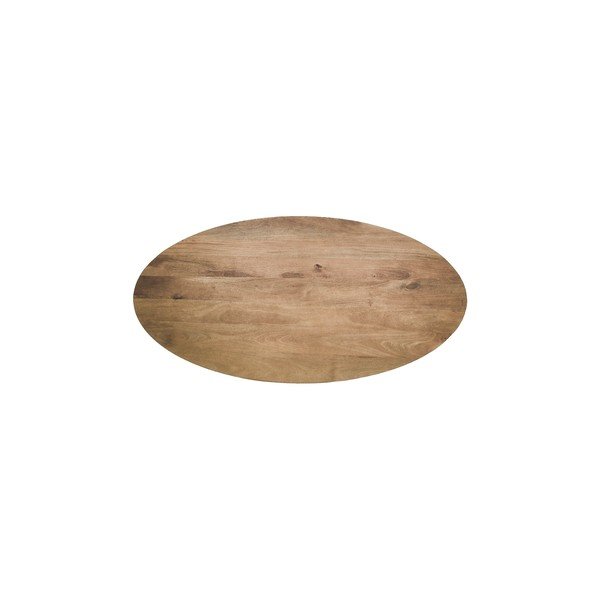 Owalny blat z drewna mangowca HMS collection, 240x120 cm-image-2