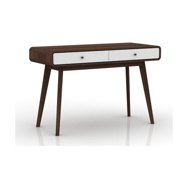 Brązowe biurko Støraa Caitlin-image-3