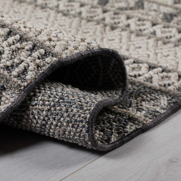 Szaro-kremowy dywan Flair Rugs Herne, 160x230 cm-image-3