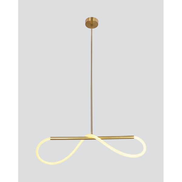 Lampa wisząca LED w kolorze złota Supreme – Candellux Lighting-image-4