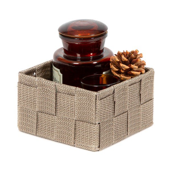 Jasnobrązowy organizer łazienkowy Compactor Stan, 12x12 cm-image-1