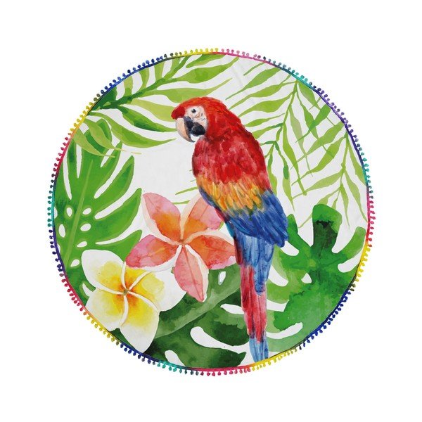 Okrągły ręcznik plażowy La Chanta Fudor Round Beach Towel, ⌀ 1,5 m