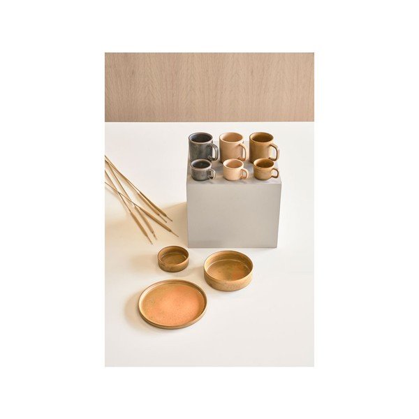 Pomarańczowe porcelanowe miski zestaw 2 szt. ø 10,1 cm Fjord – Villa Collection-image-3