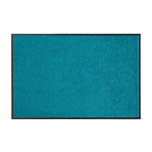 Turkusowa wycieraczka Hanse Home Wash & Clean, 39x58 cm