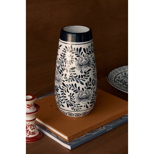 Niebieski wazon (wysokość 26 cm) Melissa – Ellos Home-image-1
