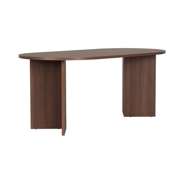 Stół w dekorze orzecha 89,5x180 cm Sablin – Kalune Design