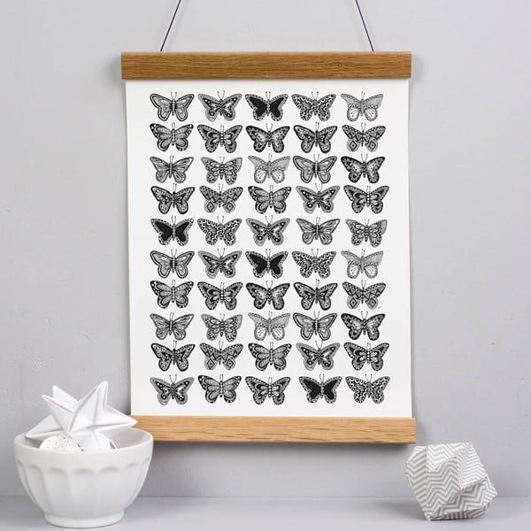 Plakat Karin Åkesson Design Butterfly, 30x40 cm