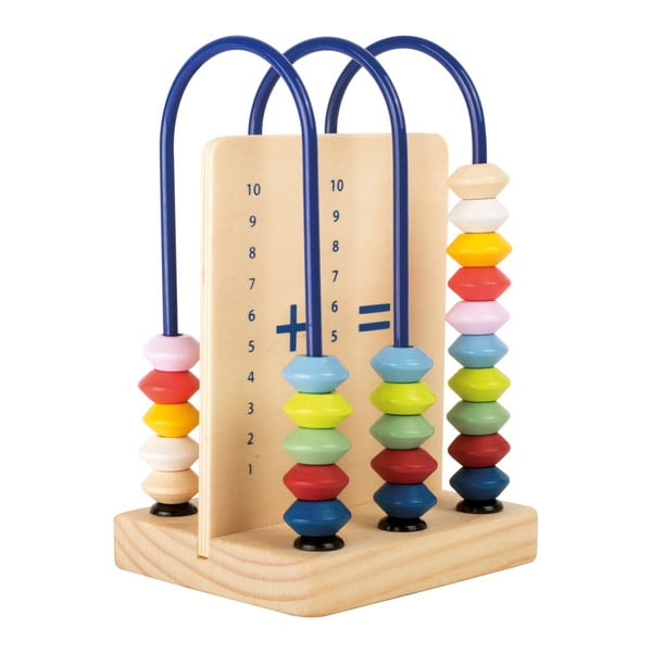 Drewniana gra edukacyjna do nauki liczenia Legler Abacus