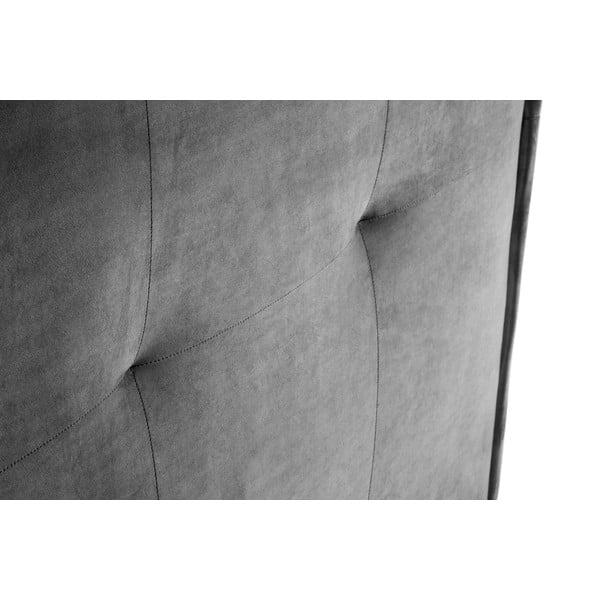 Szary zagłówek 200x120 cm Monica – Milo Casa-image-1