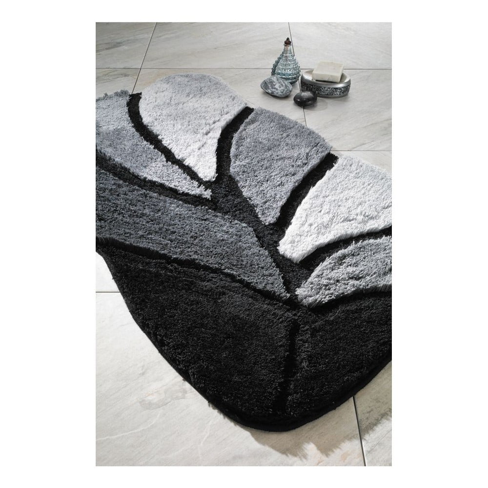 Dywanik łazienkowy Arus Black, 60x100 cm