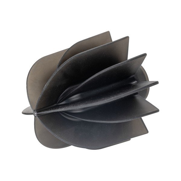 Czarna silikonowa szczotka do WC s kovovým držákem Wenko-image-3