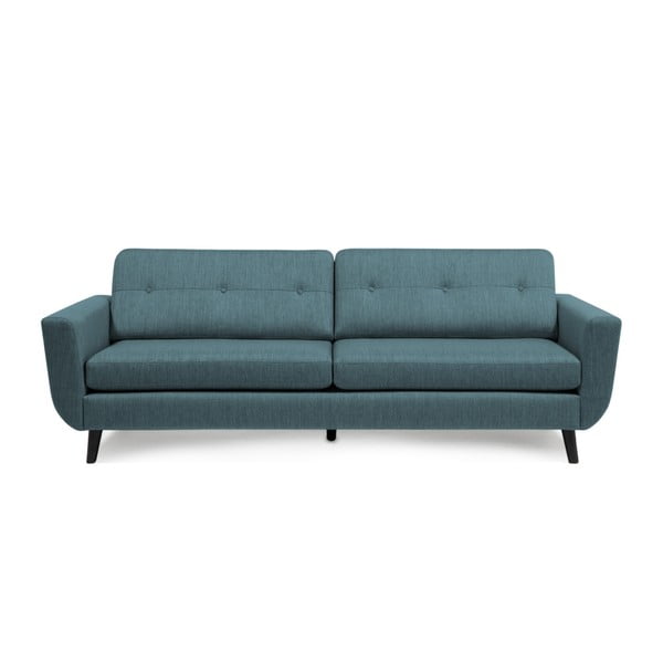 Niebieska sofa 3-osobowa Vivonita Harlem XL