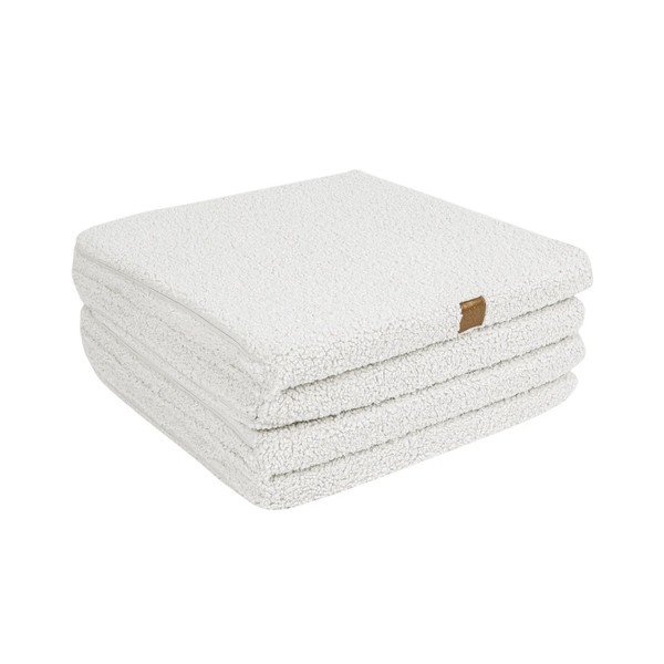 Biała mata do zabawy dla dzieci 120x120 cm – Meowbaby-image-1