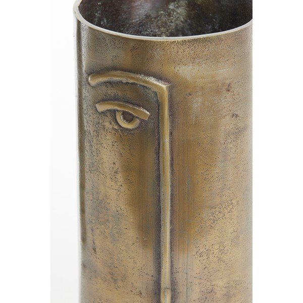 Aluminiowy wazon w kolorze brązu Capade – Light & Living-image-1