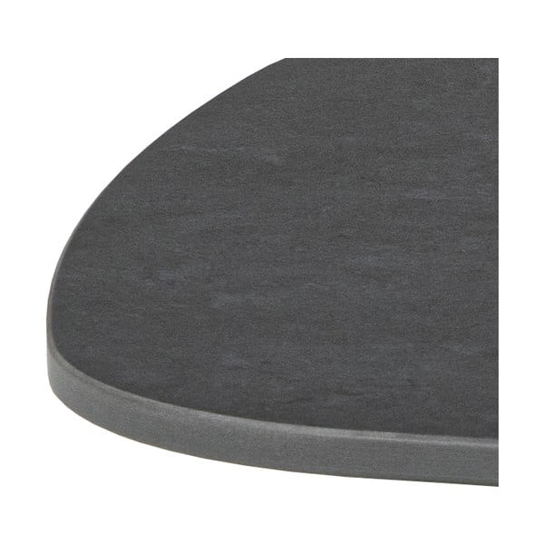 Czarny stolik z ceramicznym blatem 60x120 cm Caracas – Actona-image-3