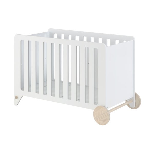 Białe łóżeczko dziecięce Kave Home Nunila, 120x60 cm-image-2