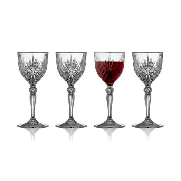 Kieliszki zestaw 4 szt. do wina 140 ml Melodia – Lyngby Glas-image-3