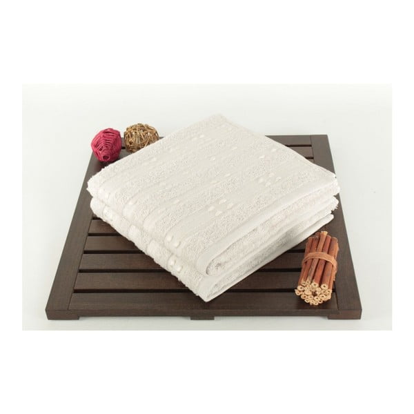 Zestaw 2 ręczników Patlac Light Grey, 50x90 cm