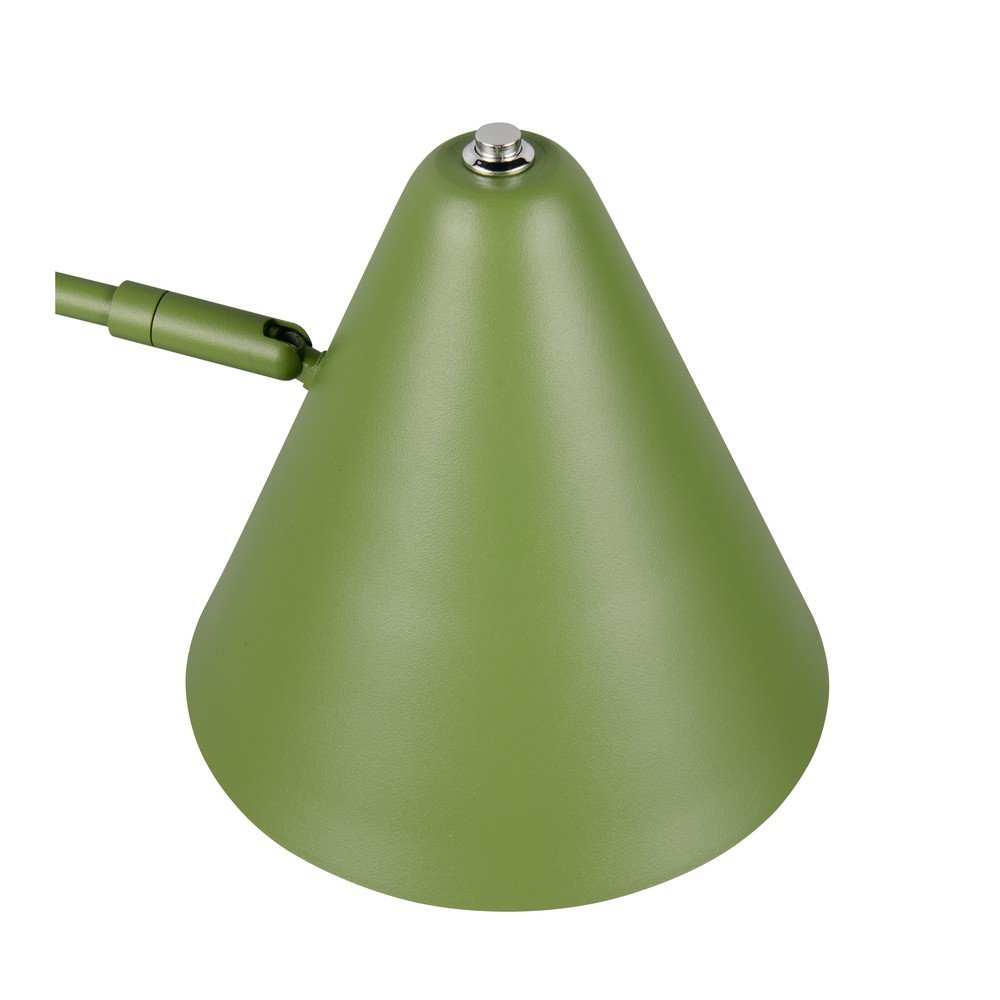 Zielona lampa stojąca z elastyczną konstrukcją (wysokość 126,5 cm) Cosima – Trio (zdjęcie 3)