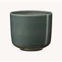 Ciemnozielona ceramiczna doniczka Big pots Bari, ø 19 cm