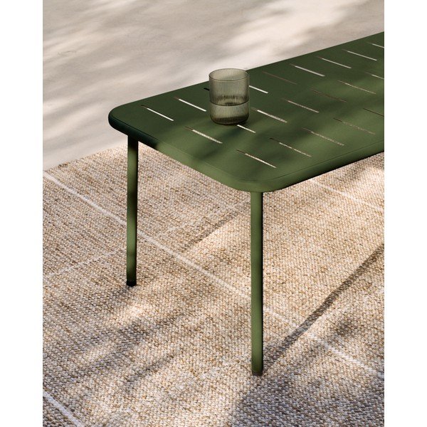 Stalowy stolik ogrodowy 50x90 cm Zivia – Kave Home-image-3