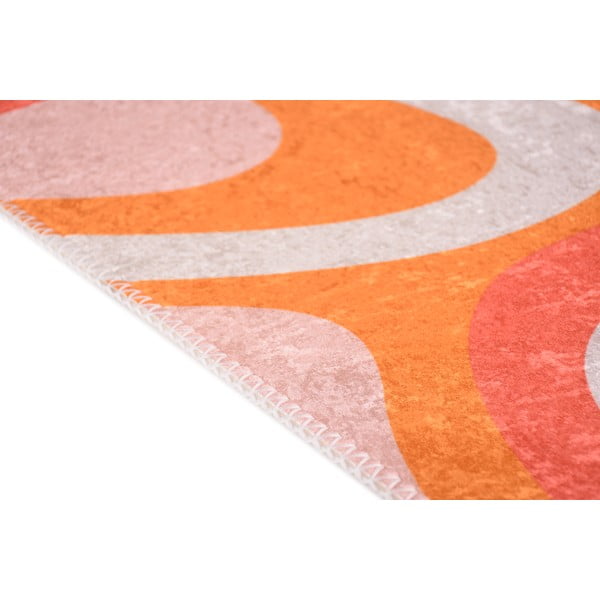 Pomarańczowy dywan odpowiedni do prania 120x180 cm Colors of Joy – Vitaus-image-2