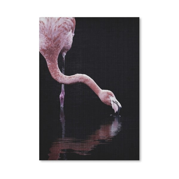 Plakat Drinking Flamingo